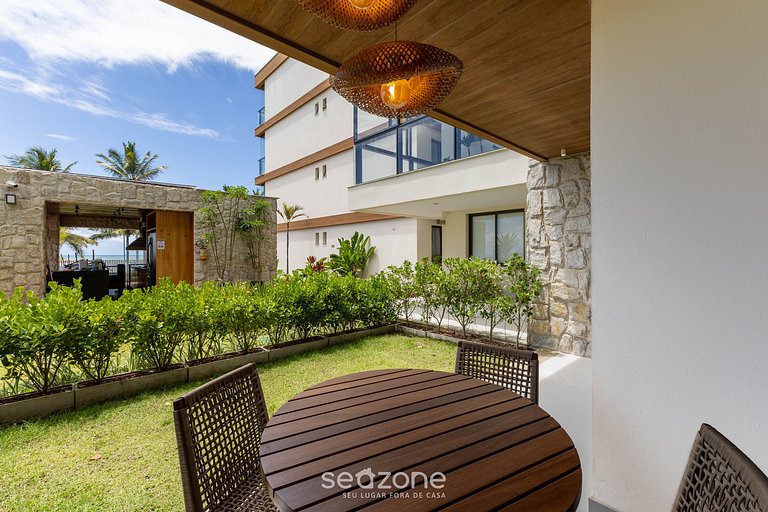 Apt en Cond. con piscina a pasos del mar PET0011