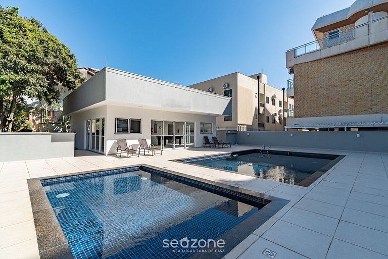 Apartamentos a 140m de la playa Floripa-SC IAPs