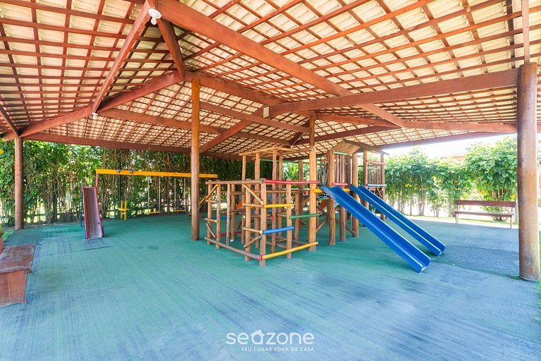 Apto em Cond. c/Piscina a 6 min da praia GSH0102