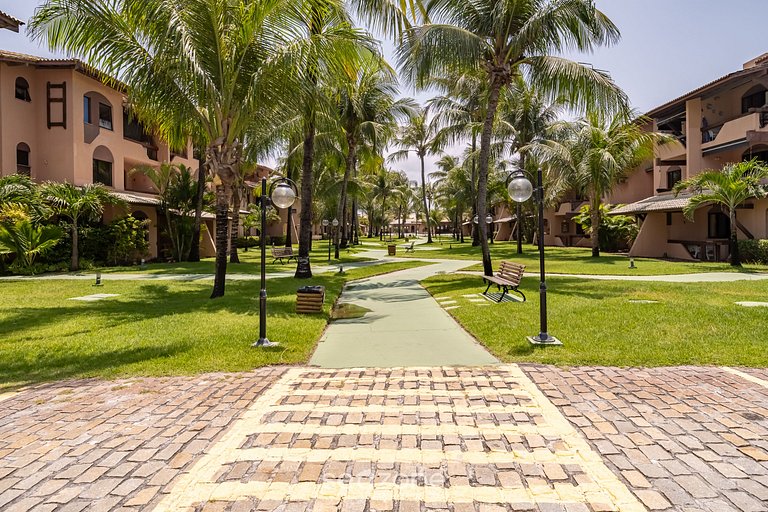 Condominio con Gimnasio y Piscina en Guarajuba - Camaçari GS