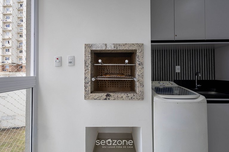 Apto c/ Balcón Gourmet a 500m de la Playa CDM0101