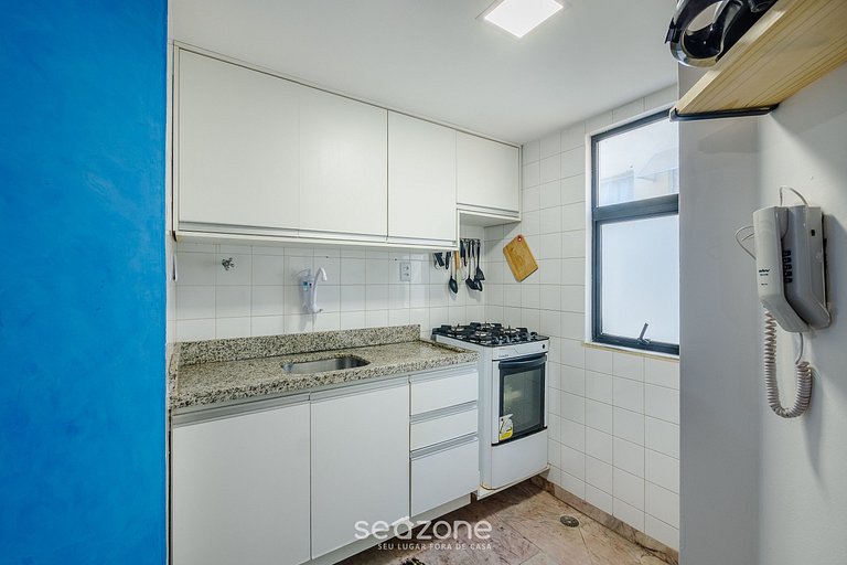 Apto c/ balcón a 190 m del Farol, Barra CSF0303