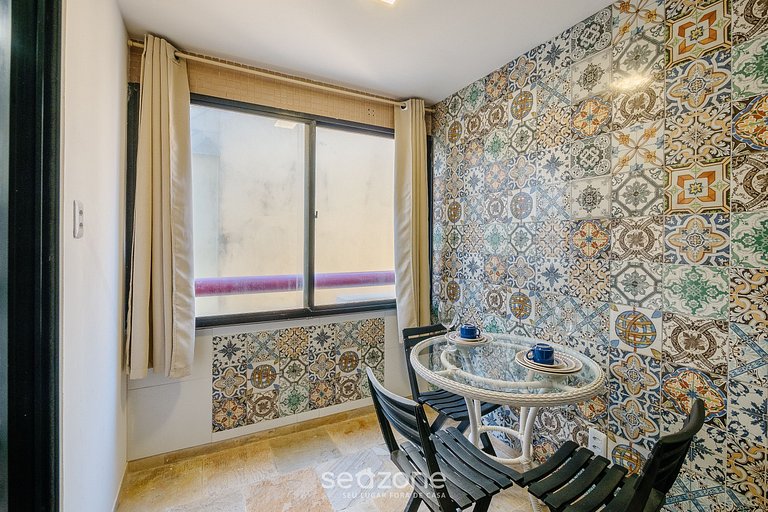 Apto c/ balcón a 190 m del Farol, Barra CSF0303