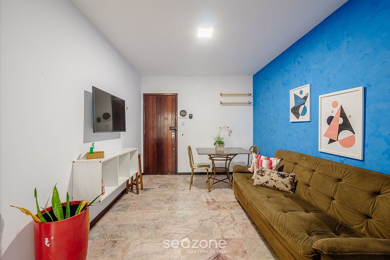 Apto c/ balcón a 190 m del Farol, Barra CSF0303