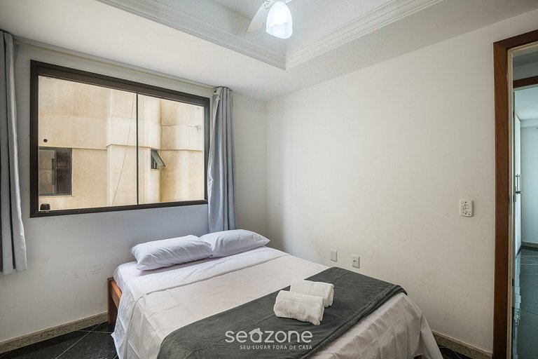 Apto 4 QTS à beira-mar na Praia do Morro - CEA0401