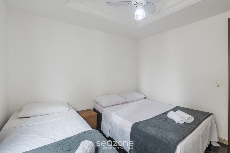 Apto 4 HAB frente al mar en Praia do Morro CEA0401