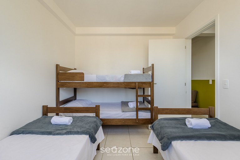 Apto c/ Parrilla a 210 m de la Playa CSI1906