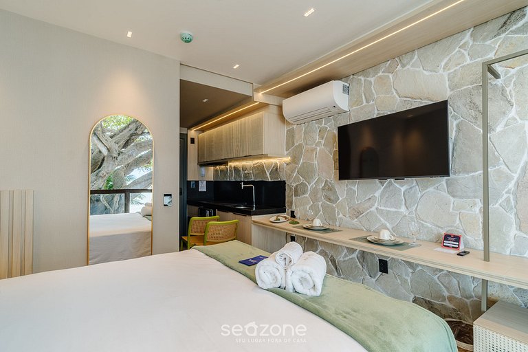 Estúdio Beira-Mar, Vista p/ Praia do Bessa GSE0110