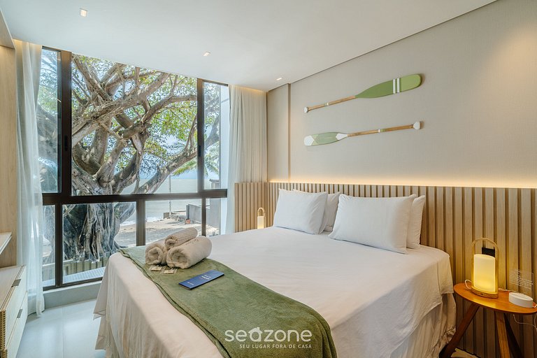 Estudio frente mar, vista playa de Bessa GSE0110