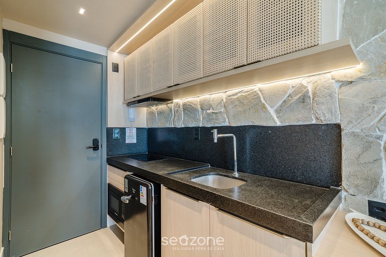 Estudio frente mar, vista playa de Bessa GSE0110