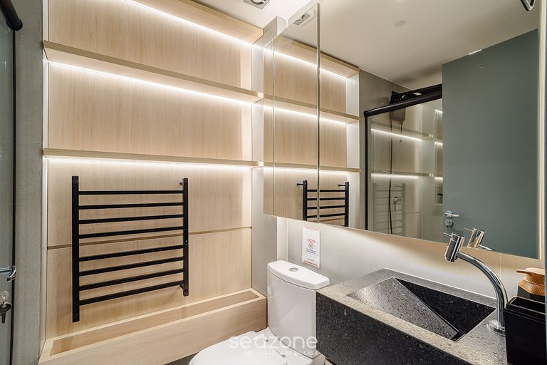 Estudio frente mar, vista playa de Bessa GSE0110