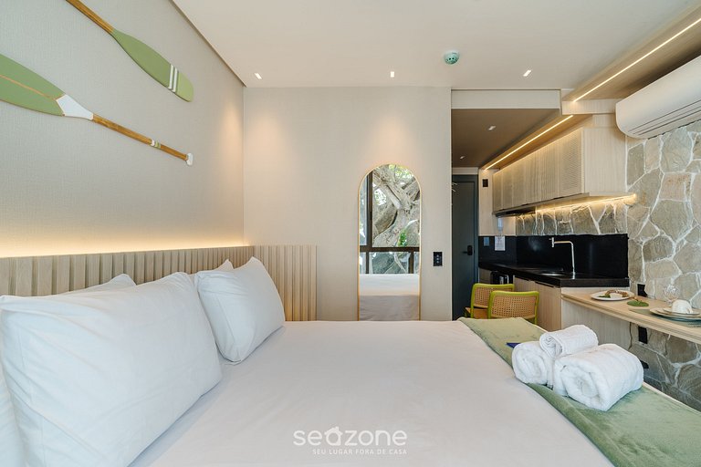 Estudio frente mar, vista playa de Bessa GSE0110