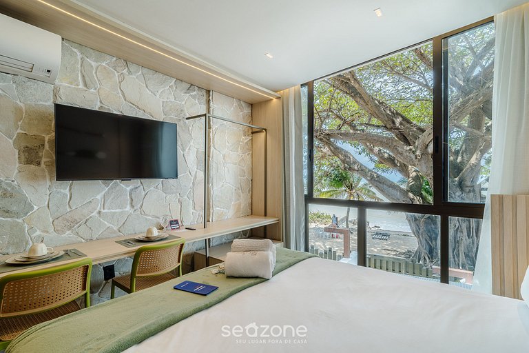 Estudio frente mar, vista playa de Bessa GSE0110