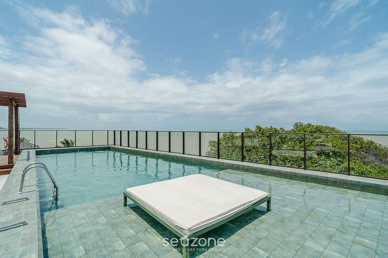 Estúdios em Condo. Beira-mar com Piscina na Praia do Bessa -