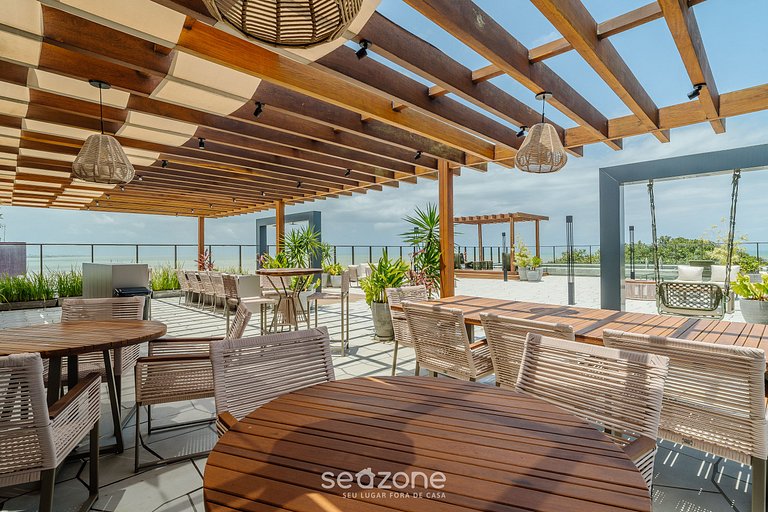 Estudio frente mar, vista playa de Bessa GSE0110