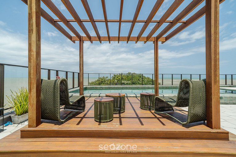 Estudio frente mar, vista playa de Bessa GSE0110