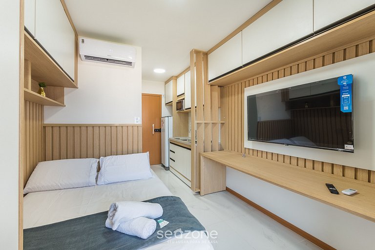 Apt c/varanda prox.do Centro de Convenções SMT0322