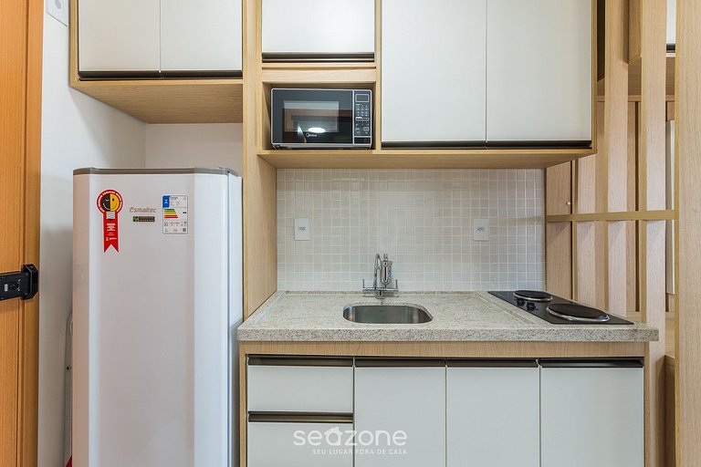 Apt c/varanda prox.do Centro de Convenções SMT0322