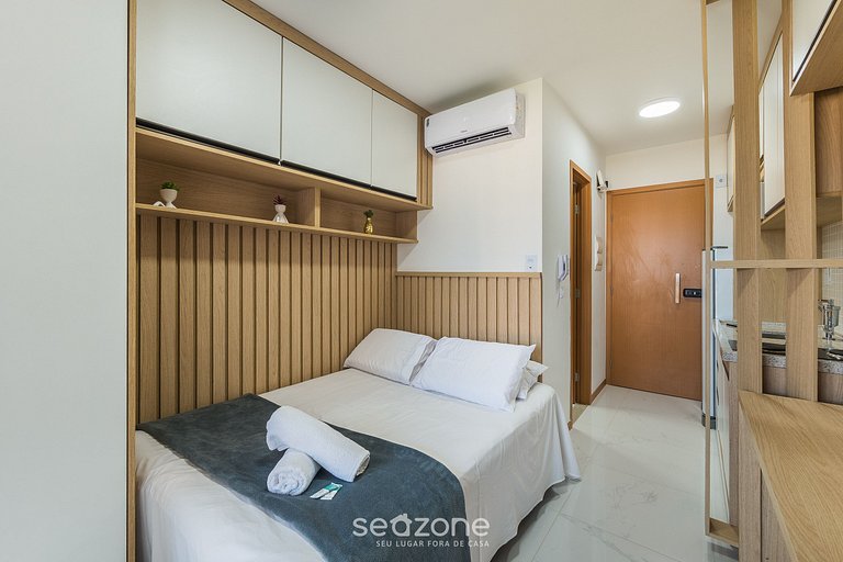 Apt c/varanda prox.do Centro de Convenções SMT0322