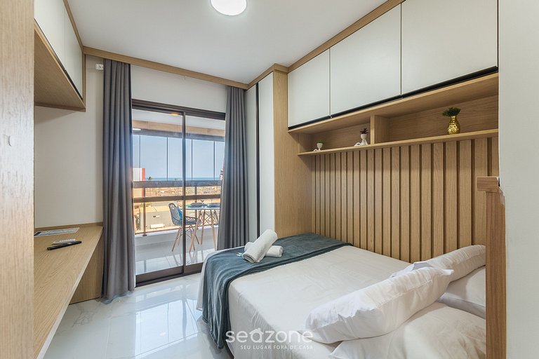 Apt c/varanda prox.do Centro de Convenções SMT0322