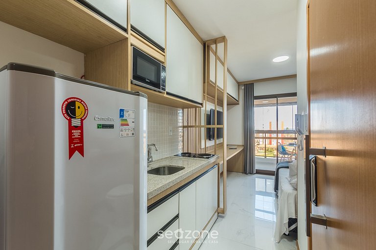 Apt c/varanda prox.do Centro de Convenções SMT0322