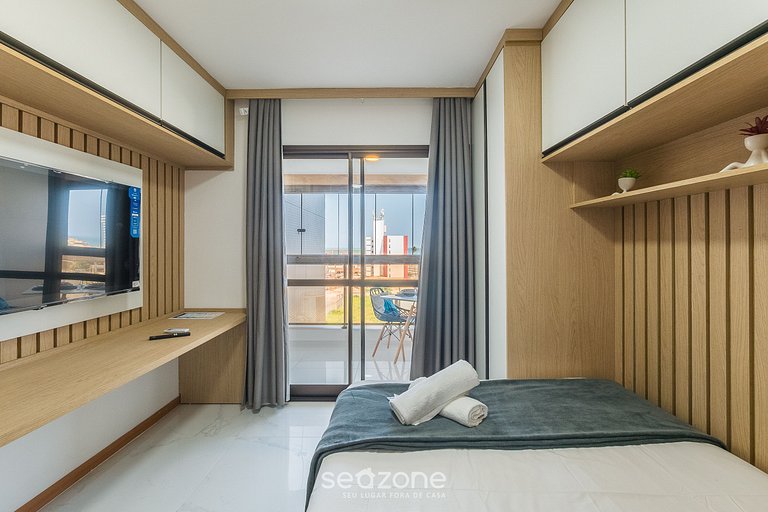 Apt c/varanda prox.do Centro de Convenções SMT0322