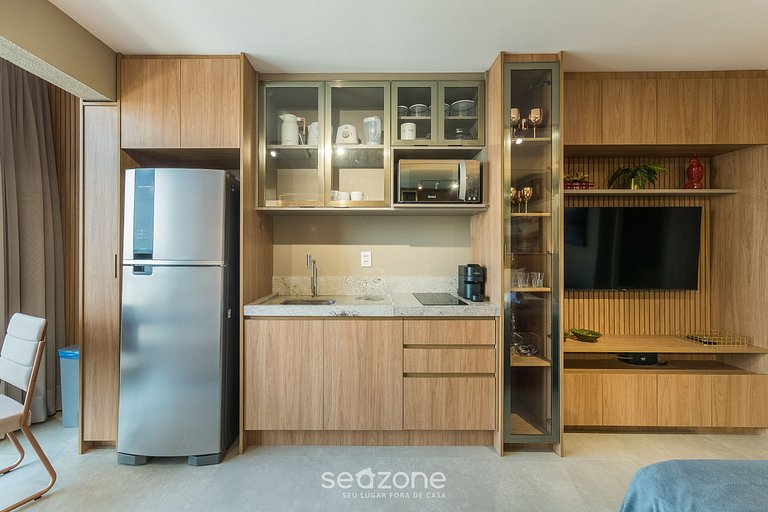 Studio em cond. c/ piscina próx. da praia LIV1509