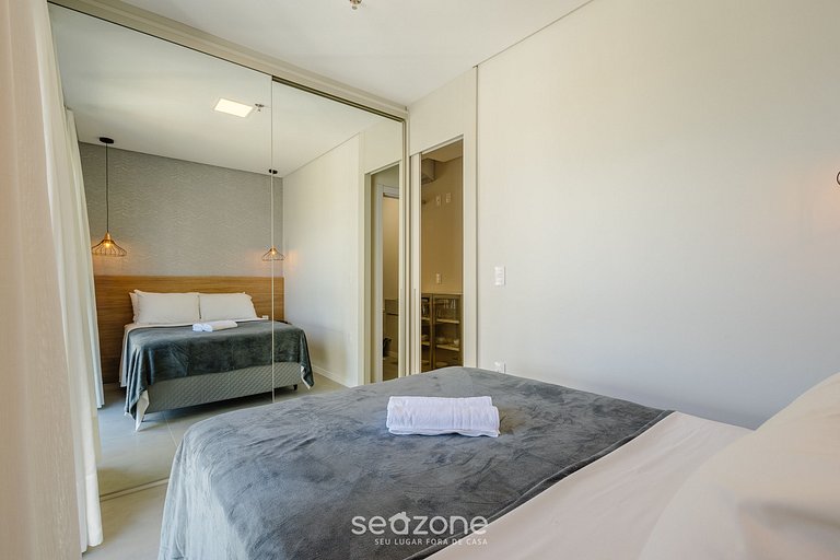 Depto. c/ parrilla y balcón, 220 m del Mar FFS1109