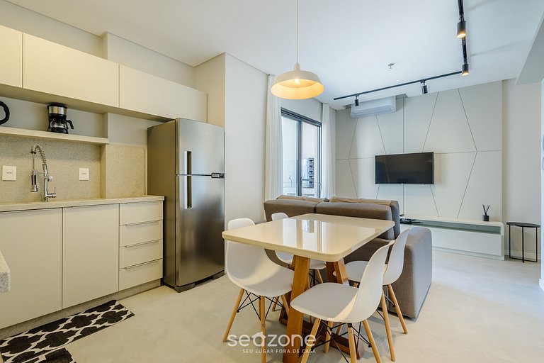 Depto. c/ parrilla y balcón, 220 m del Mar FFS1109