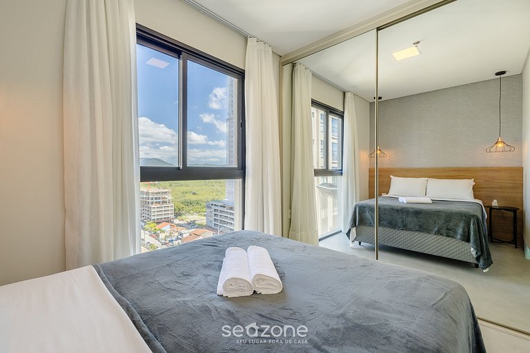 Depto. c/ parrilla y balcón, 220 m del Mar FFS1109