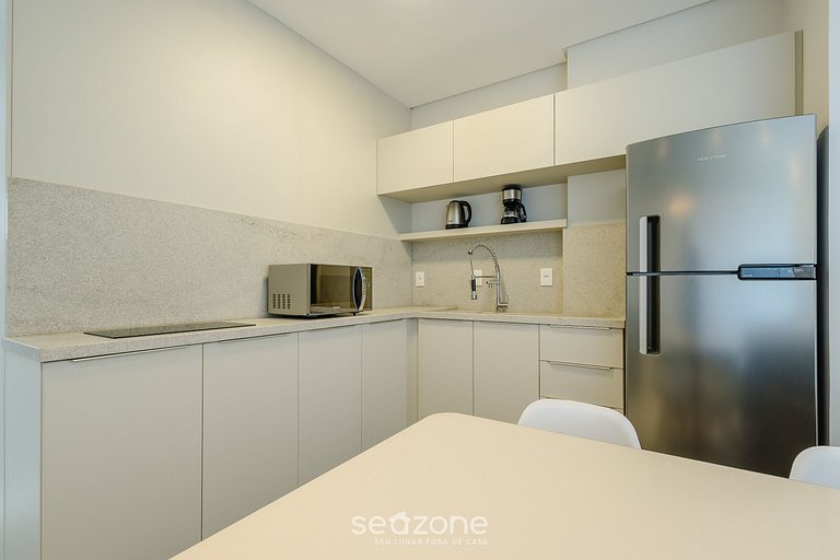 Depto. c/ parrilla y balcón, 220 m del Mar FFS1109