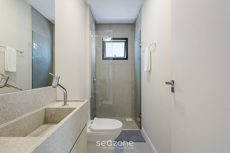 Depto. c/ parrilla y balcón, 220 m del Mar FFS1109