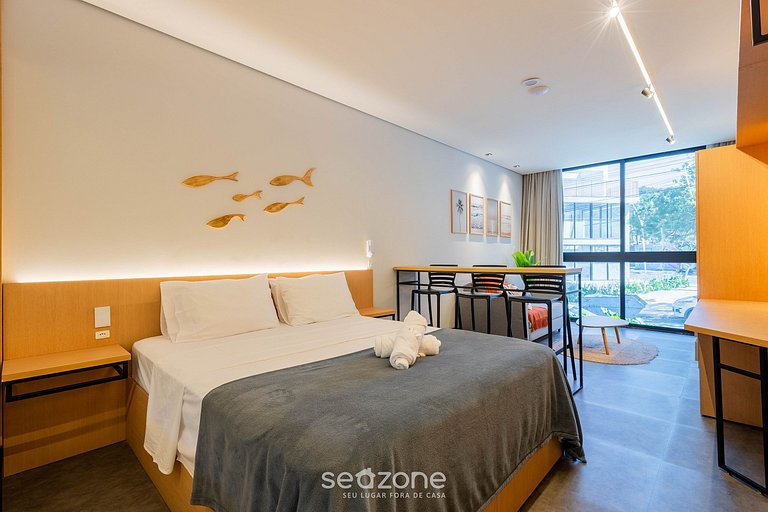 Estudio completo cerca de Praia Brava BSO0102