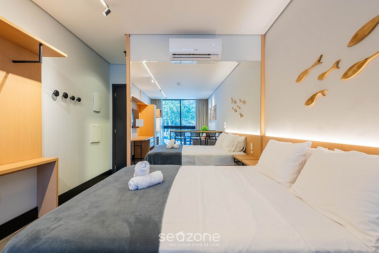 Estudio completo cerca de Praia Brava BSO0102