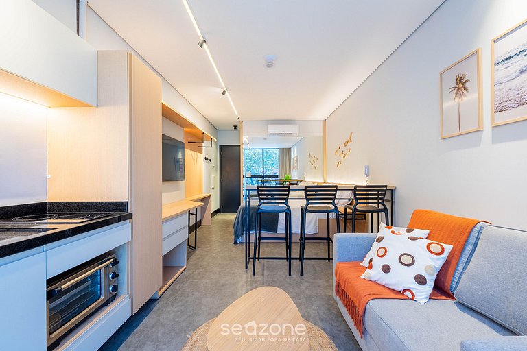 Estudio completo cerca de Praia Brava BSO0102