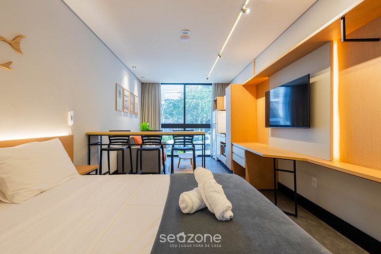 Studio completo a prox Praia Brava BSO0102