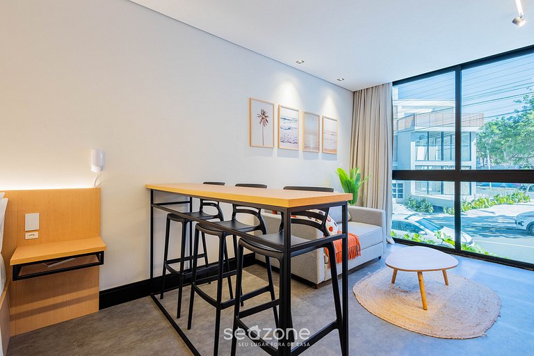 Estudio completo cerca de Praia Brava BSO0102