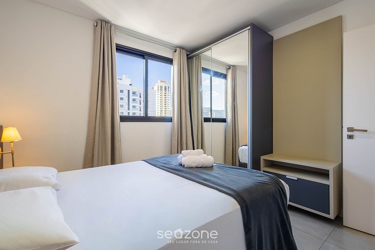 Apto vista mar cond. c/ piscina 280m praia MHF1402