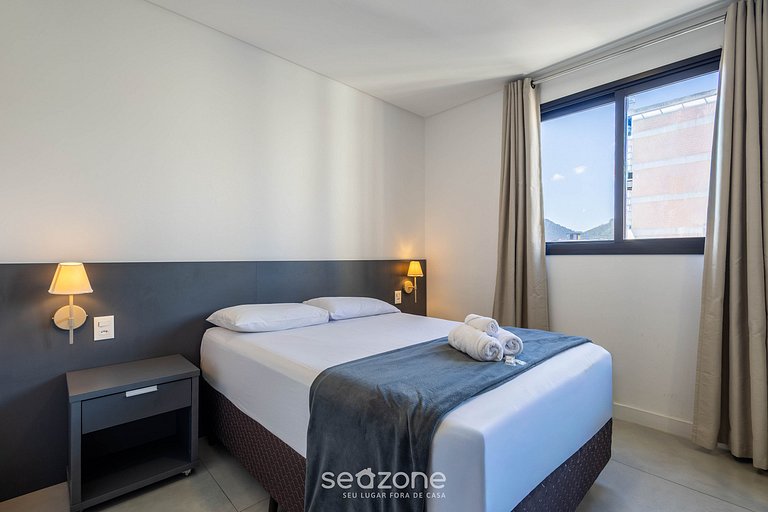 Apto vista mar cond. c/ piscina 280m playa MHF1402