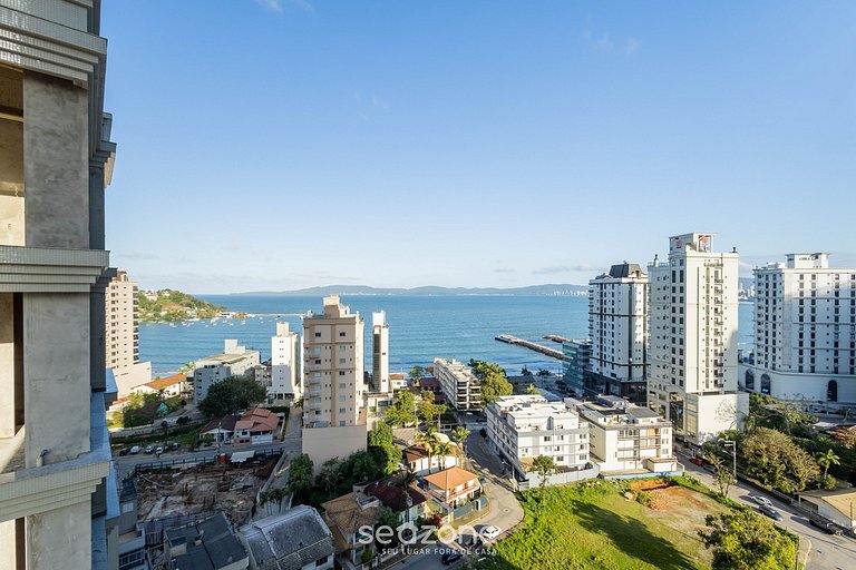 Apto vista mar cond. c/ piscina 280m praia MHF1402