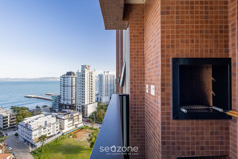 Apto vista mar cond. c/ piscina 280m praia MHF1402