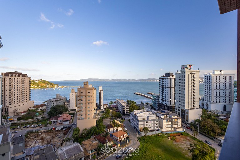 Apto vista mar cond. c/ piscina 280m playa MHF1402