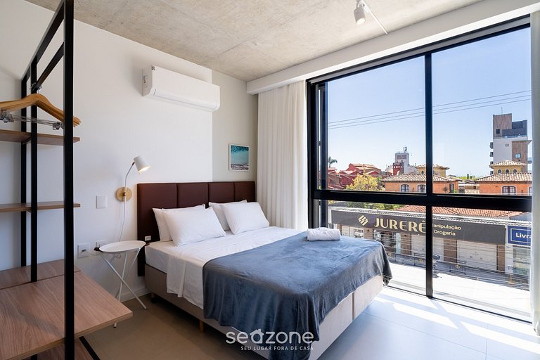 Studio em cond. c/ piscina a 260m da Praia SOT0201