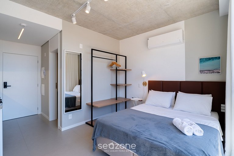 Estudio en cond. c/ piscina a 260m del mar SOT0201