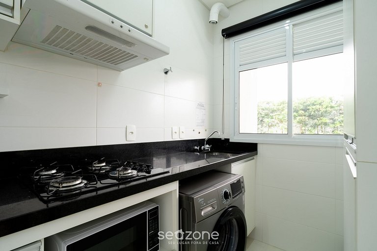 Studio em cond. c/ piscina a 850m da Praia RRI0106