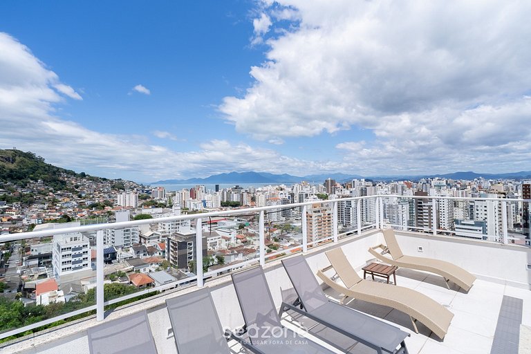 Moderno c/ piscina a 850m da Praia RRI0106