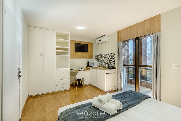 Studio moderno perto do Jardim Botânico UPP0511