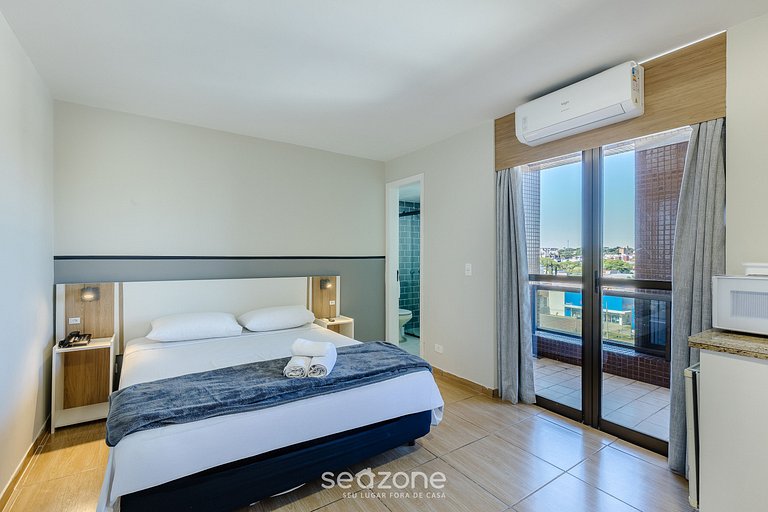 Estudio completo en condominio c/ piscina UPP0515