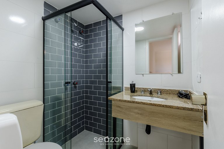 Estudio completo en condominio c/ piscina UPP0515