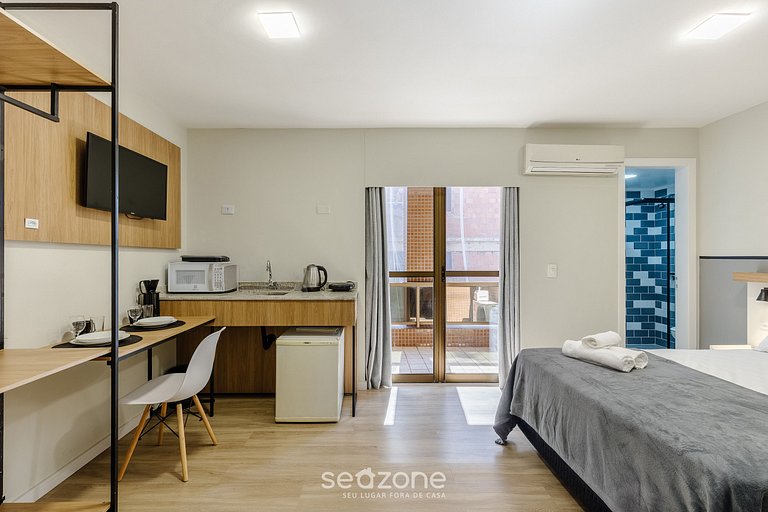 Estudio en condo. c/ piscina en Alto da XV UPP0512